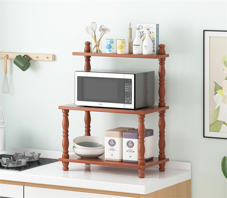 Assembled Kitchen Microwave Rack Unit Microwave Stacking Rack