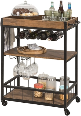 Odm Coffee Modern Kitchen Cart For Fruit Vegetable Storage