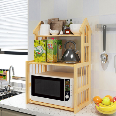 ODM Kitchen Bakers Microwave Oven Shelf Rack Storage Assembled