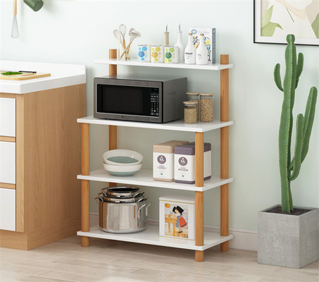 4 tier Multifunctional Microwave Oven Rack Kitchen Appliance Storage Rack