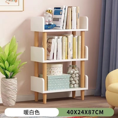 OEM Freestanding particle board bookshelf 2 shelf wood bookcase For Bedroom Multicolor