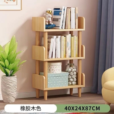 OEM Freestanding particle board bookshelf 2 shelf wood bookcase For Bedroom Multicolor