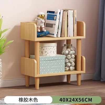 OEM Freestanding particle board bookshelf 2 shelf wood bookcase For Bedroom Multicolor