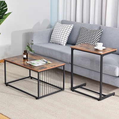 Outdoor Wooden Rectangle Nesting Tables Mdf End Table Ethiopian Dsigner