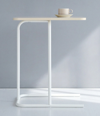 Black White Modern Solid Wood And Metal Coffee Table Nesting Side Tables