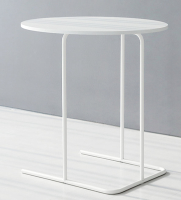 Black White Modern Solid Wood And Metal Coffee Table Nesting Side Tables