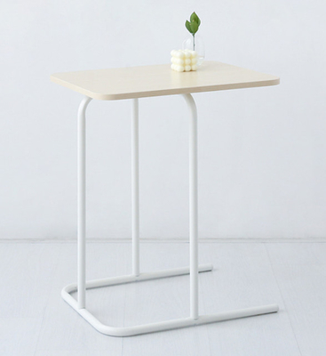 Black White Modern Solid Wood And Metal Coffee Table Nesting Side Tables