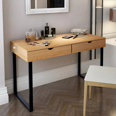 Nordic Wooden Ergonomic Office Computer Desk Student Hostel Study Table