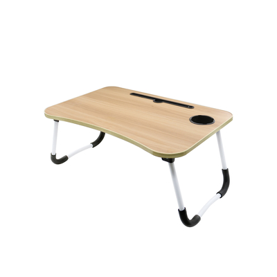 Multifunctional MDF Wooden Foldable Study Table For Bed Tray Home