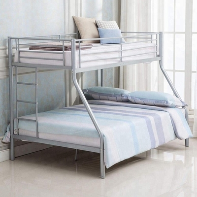 Strong Metal Children Double Decker Dormitory Bunk Bed For School